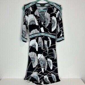 BCBGMaxAzria Ginko Open Dolman Sleeve Jersey Sheath Dress S